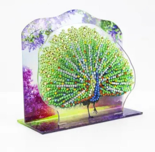 New PEACOCK 3D Dimensional Diamond Painting Kit