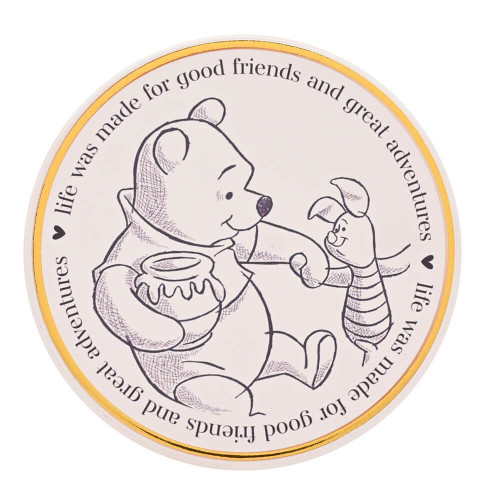 Official Disney Classic Collectable Ceramic Coaster - Winnie the Pooh 10.5cm Official Disney Classic Collectable Ceramic Coaster - Winnie the Pooh 10.5cm