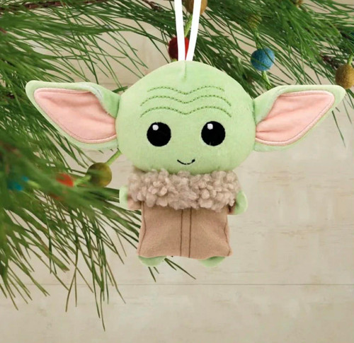 NEW Hallmark Small Stars The Mandalorian Grogu Hanging Ornament