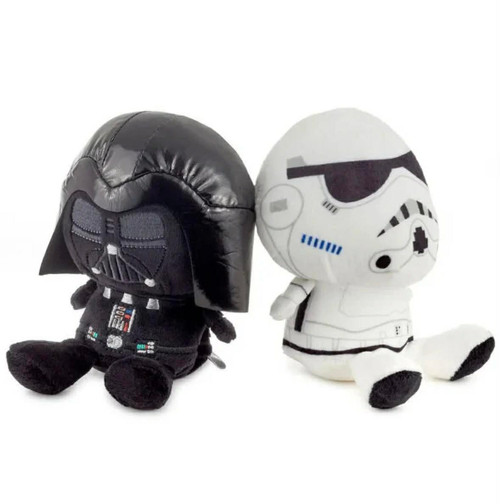 Hallmark Better Together Disney Darth Vader & Stormtrooper - Magnetic Plush Toys