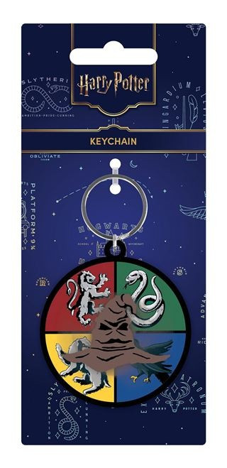 Harry Potter Official Spinner Keyring/Keychain - Sorting Hat Spins