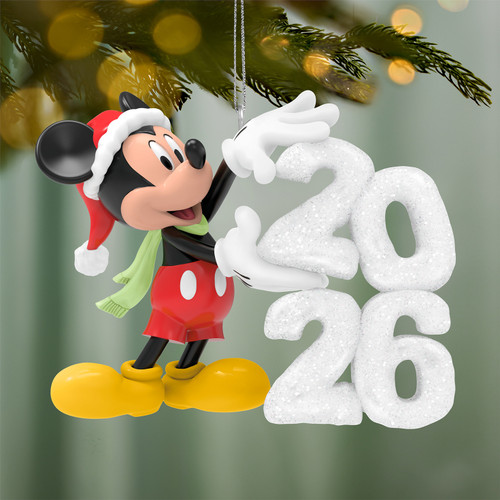 2026 Christmas Hallmark Keepsake Ornament A YEAR OF DISNEY MAGIC MICKEY MOUSE