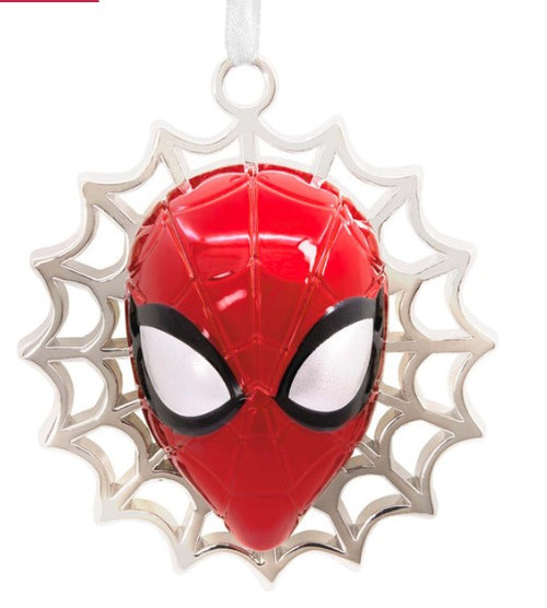 NEW Hallmark Christmas Ornament MARVEL SPIDER-MAN (PREMIUM METAL)