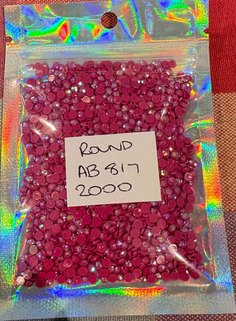 2000 Diamond Painting ROUND AB (Aurora Borealis) Drills - AB 817