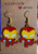 Iron Man Character Hook Drop Earrings - Great Gift