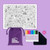 REDUCED - Re-FUN-able Double Sided Silicon Mat Colouring Set - SPELLBOUND