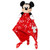 NEW Red Mickey Mouse Knotted Snuggle Blanket/Comforter For Babies & Toddlers