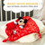 NEW Red Mickey Mouse Knotted Snuggle Blanket/Comforter For Babies & Toddlers