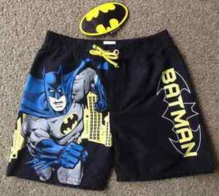 Licensed Batman Board Shorts/Swimmers/Trunks - Size 1