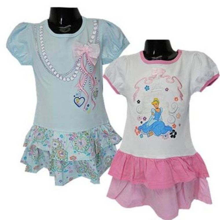 New Licensed Girls Disney Princess Cinderella Dress - Size XS (Size 4)