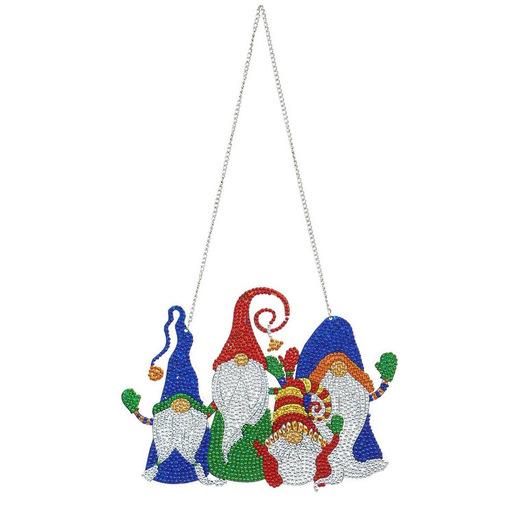 Seller DIY Christmas Gnomes Family Diamond Painting Crystal Decoration Kit