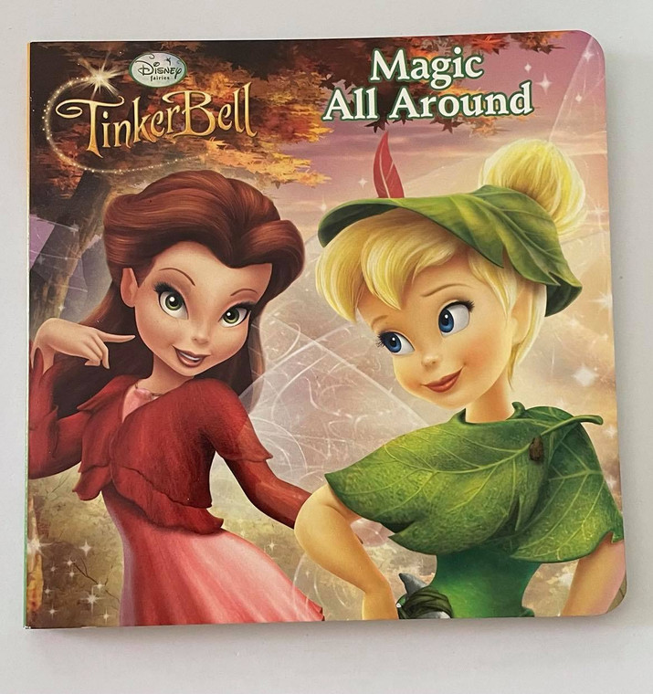 Childs Toddlers Disney Board Book - Disney Fairies - 15cms Square