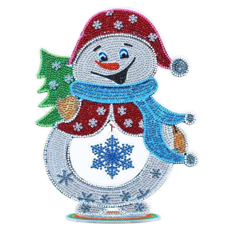 NEW 3D Snowman Christmas Diamond Painting DIY Decoration/Ornament Kit #2