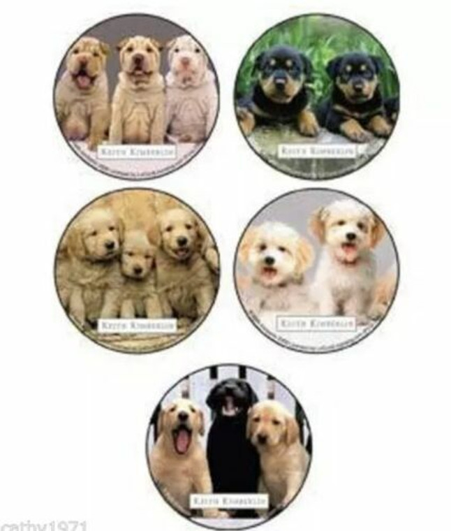 SALE - Pack of 10 Stickers - REDUCED TO CLEAR - Puppy Dogs