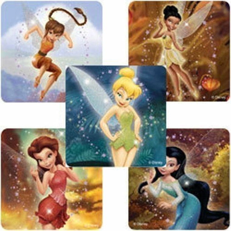 SALE - Pack of 10 Stickers - REDUCED TO CLEAR - Disney Fairies Glitter