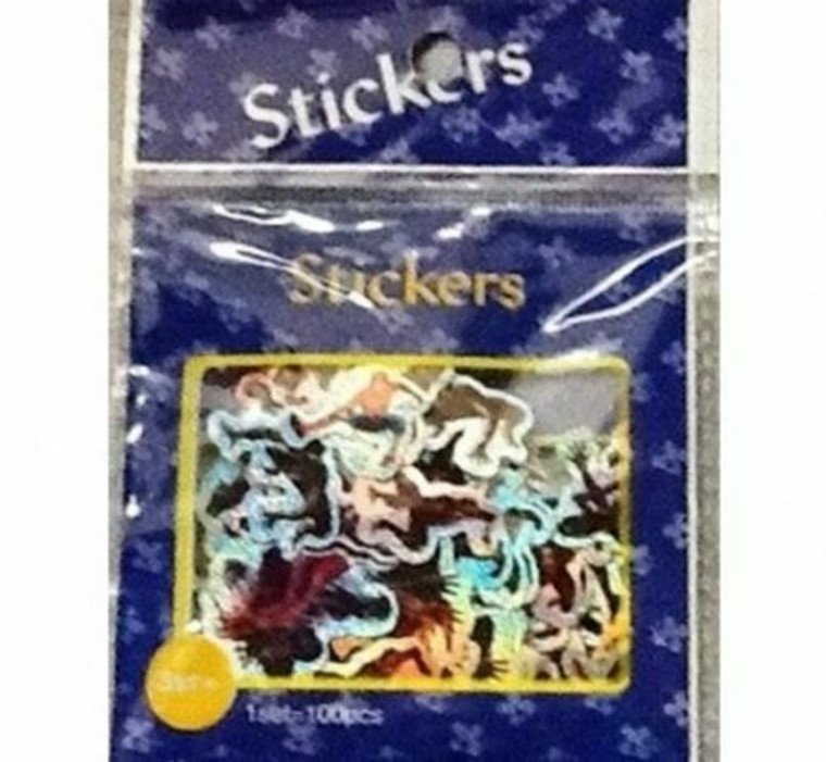 Pack of 100 Spiderman Stickers - for parties scatters loot bags
