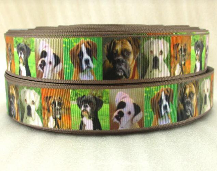 1 Metre DOG/PUPPY Grossgrain 22mm Ribbon