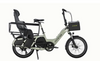 Aventon | Abound | Electric Cargo Bike | with handrail and front bag