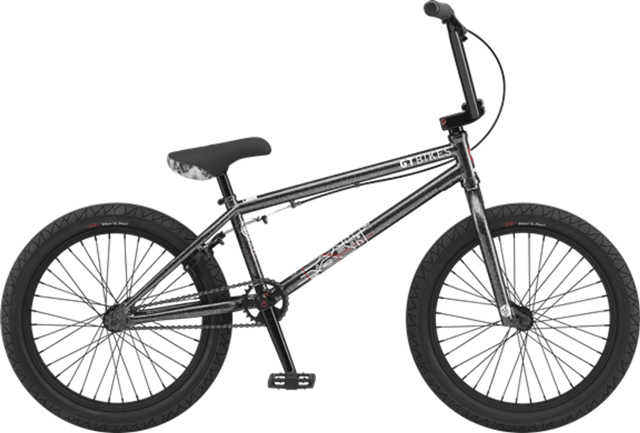 white gt bmx bike