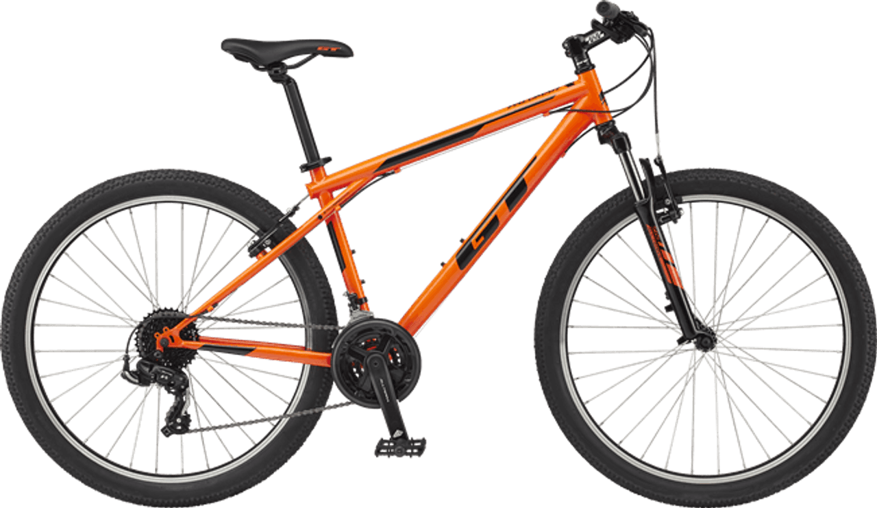 orange gt bike