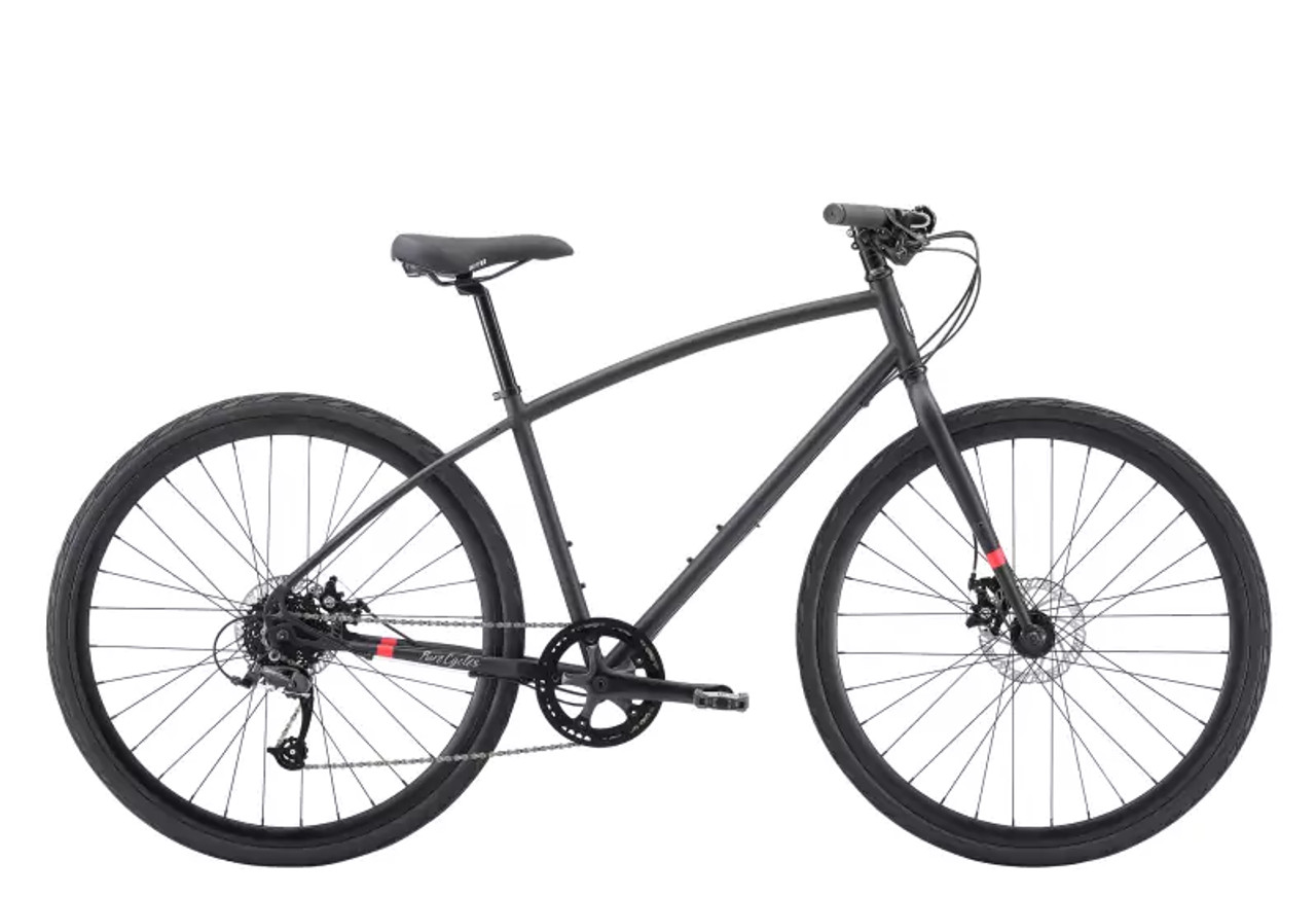 Black 2025 commuter bike