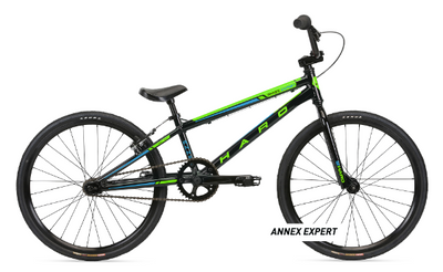 Haro | Annex Expert | Black/Bad Apple Green