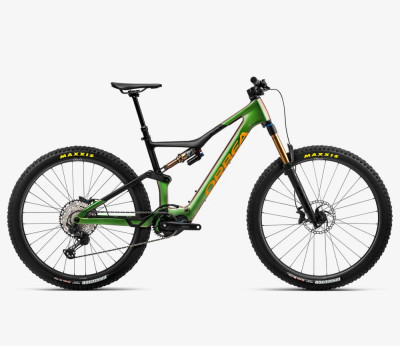 Orbea | Rise M10 | Chameleon Goblin Green (Gloss) - Black (Matt)