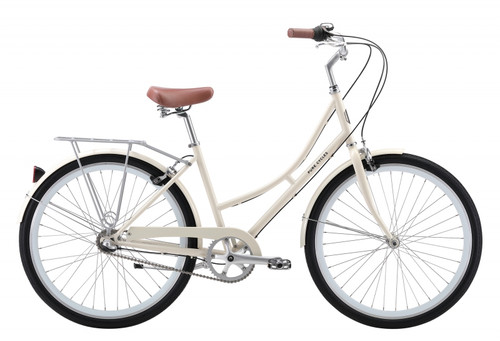 Pure Cycles |  City Step Through 8 Speed | Magdalen (Cream)