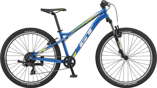 blue gt mountain bike