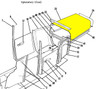 MOULDING, BAGGAGE COMPARTMENT, UPPER.  1975 & Up CESSNA 172M thru S. 0515015-22