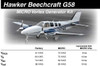 Hawker Beechcraft G58 Baron Vortex Generator Kit Knots 2U