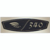 Cessna 340 Yoke Emblem
