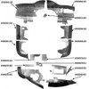 Mooney M20J Complete Engine Baffle Set