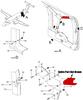 Forward Cable Cover, Beechcraft 1900 , Replaces Part  129-530066-37, 129-530066-17