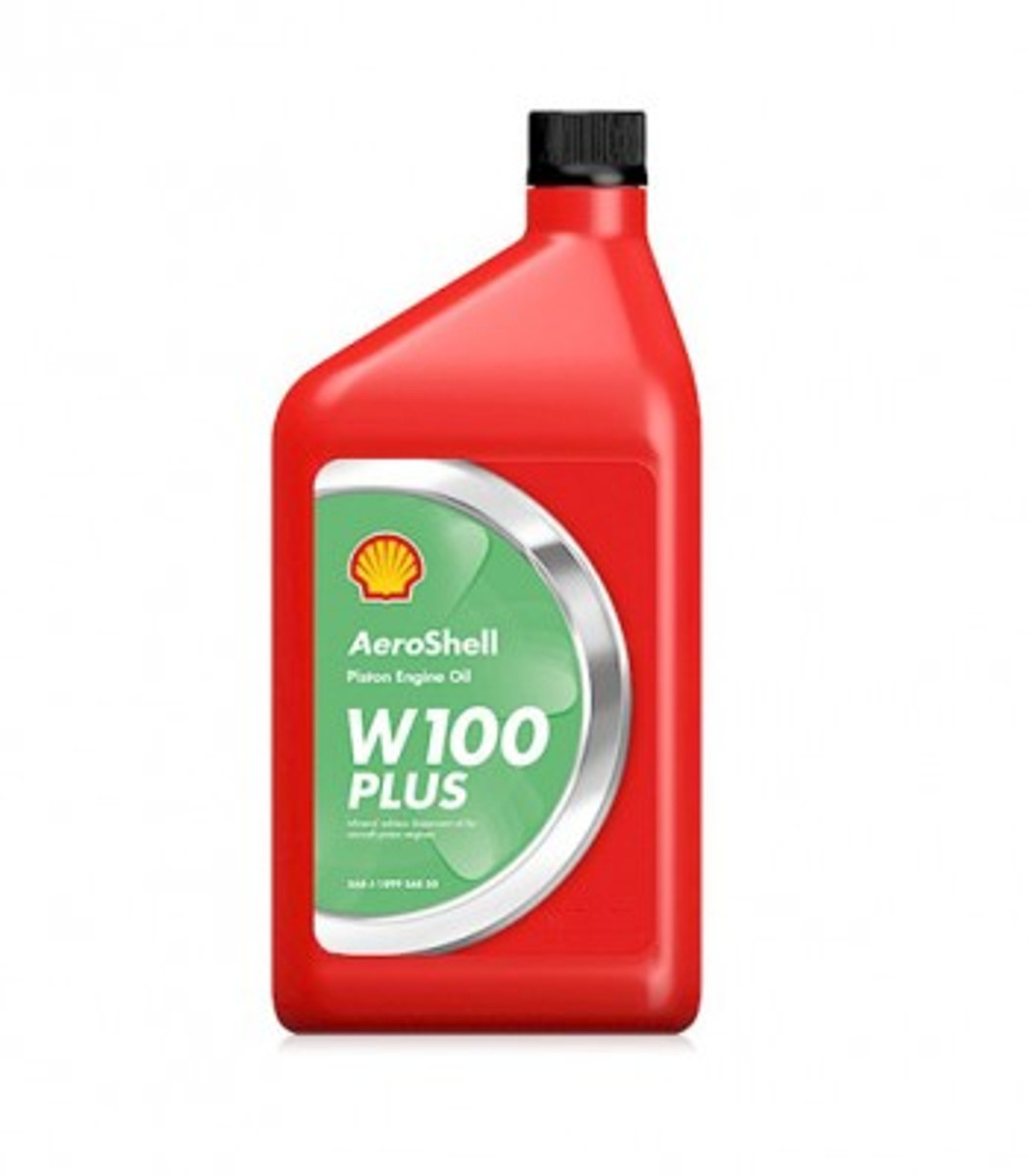  Aeroshell W100 PLUS Oil.   Case (6 quarts)