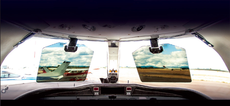 Rosen Sun Visor Kit. Piper PA28, PA32 & PA44 models.