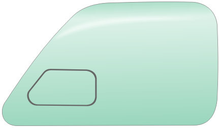 AKA-B-2 展示品 ブラインド レース 640×1090 Pilot's Window, Replaces Beechcraft 35-410291-SA14, 35-410291-132