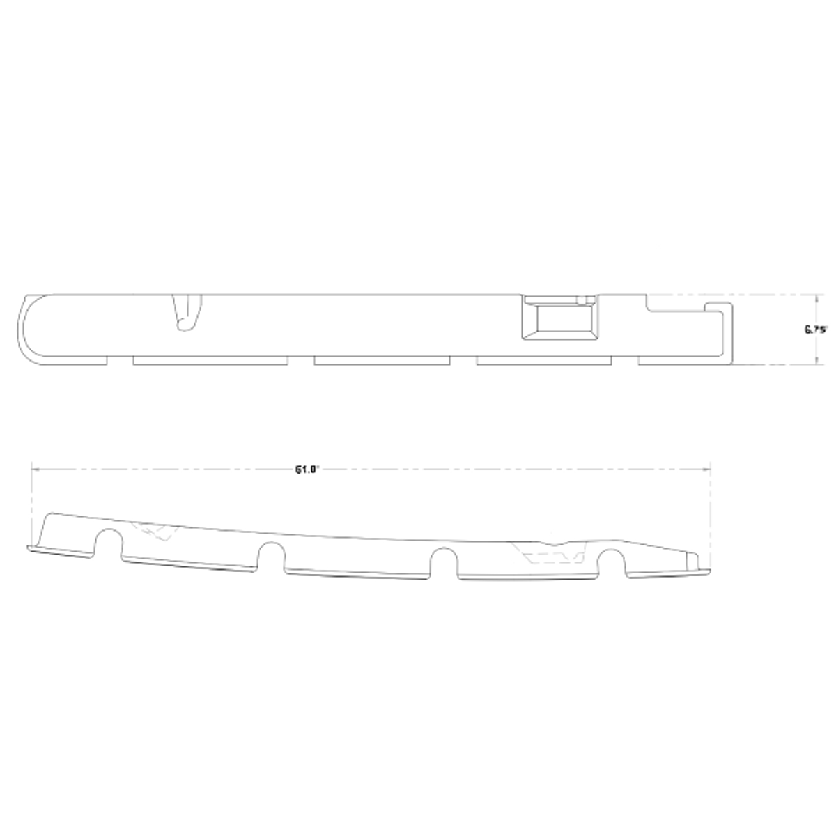 Aft Airstair Cover , Beechcraft 1900 , Replaces Part  129-530038-25