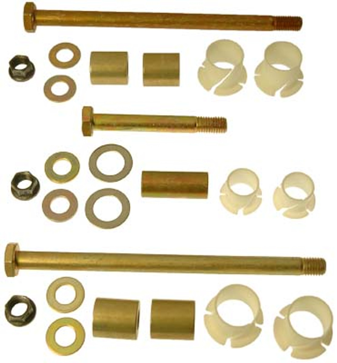 Complete manufactured FAA-PMA kits include all commonly replaced torque link parts
Shims in three thicknesses for a precision fit
Fits most single engine Cessna aircraft
Cessna nose gear torque link repair kit
Replaces TCTL and TCTL-KT
Cessna 177 