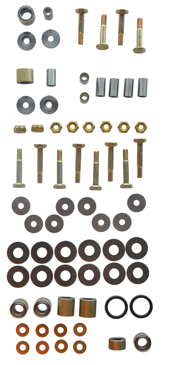 Basic flap roller kit or an upgrade kit to address flap arm wear problems. Each flap roller kit contains enough components for one aircraft.
Cessna 150, 152, 172  Flap Roller Upgrade Kit
