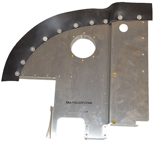 Cessna 180 and 182 Engine Baffles from Knots 2U.