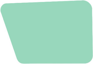 Piper PA-23 Right Center Window, GLA1194 - INNER