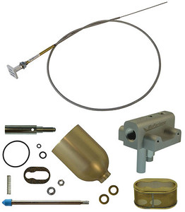 FUEL STRAINER ASSEMBLY with Strainer Drain Cable