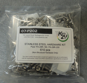 Piper Arrow Stainless Steel exterior screw kit.
