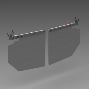 Rosen Deluxe Visor Kit. Complete Kit For Cessna 310/340, With Side Mount Sunvisors.