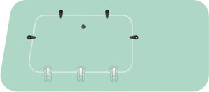 Cessna Window with photo Port