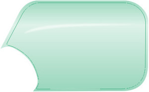 Piper PA-31 Window 44749-21