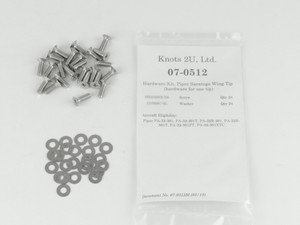 Wing Tip Hardware Kit, 48 pcs. Stainless Steel    Piper PA-32 Saratoga models. 07-0512