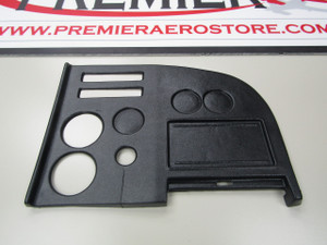 Cessna 182 Skylane upper right hand instrument panel cover. Replaces 0713484-1 & 0713484-1-532.