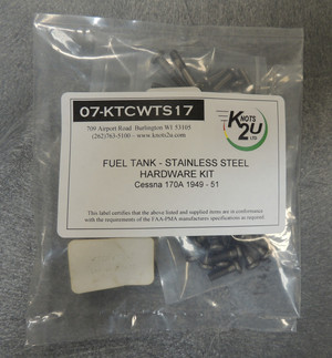 Wing Tank Screw Kit Fits Cessna 170A (1949-1951) (two tanks)